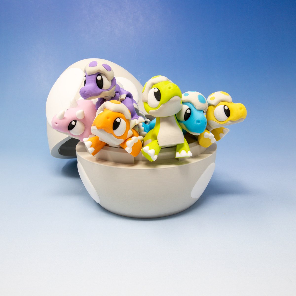 SuperFanToys's tweet image. say hello to prehistoric pals! collect all 6! each order comes with a dino egg to store them in! exclamation marks!!!! 🦖🦕🥚

etsy.com/listing/189275…

#toys #fidget #toystagram #3dprinted #articulated