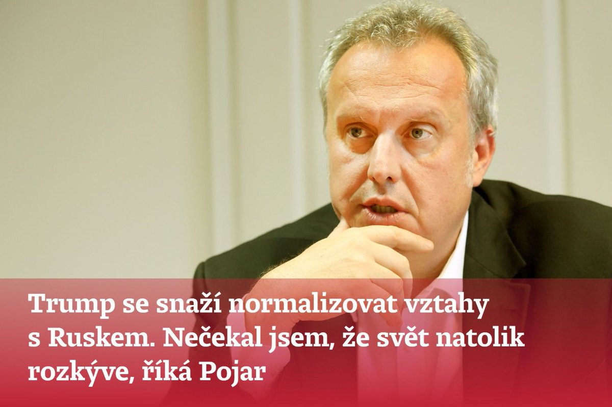 dostalondrej's tweet photo. Poradce pro národní bezpečnost Pojar "nečekal, že se bude Trump snažit normalizovat vztahy s Ruskem..a že se svět natolik rozkýve." Já nejsem poradce pro národní bezpečnost, ale rapprochement mezi USA a Ruskem (vč. hození Zelenského přes palubu) jsem jako možnou variantu čekal už od 2022. Protože z hlediska vztahů v trojúhelníku mezi USA, RU a Čínou a priorit zájmů USA dávala smysl, v dějinách by to nebylo poprvé. Kolikrát jsme tady psali, že česká diplomacie měla mít dávno plán B pro případ, že se velmocenská politika bude chovat jako obvykle? Není příprava takových plánů hlavním úkolem, za který je národní poradce pro bezpečnost placený?
Hlavně, že jste nadávali Ficovi nebo Orbánovi, chytráci...