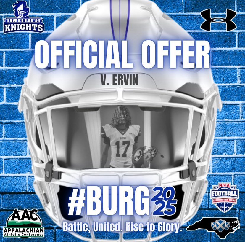 Blessed to announce my THIRD offer from St. Andrews University 🙏🏾‼️‼️<a href="/HamlinMarquais/">Coach Ham</a>  #HUNT