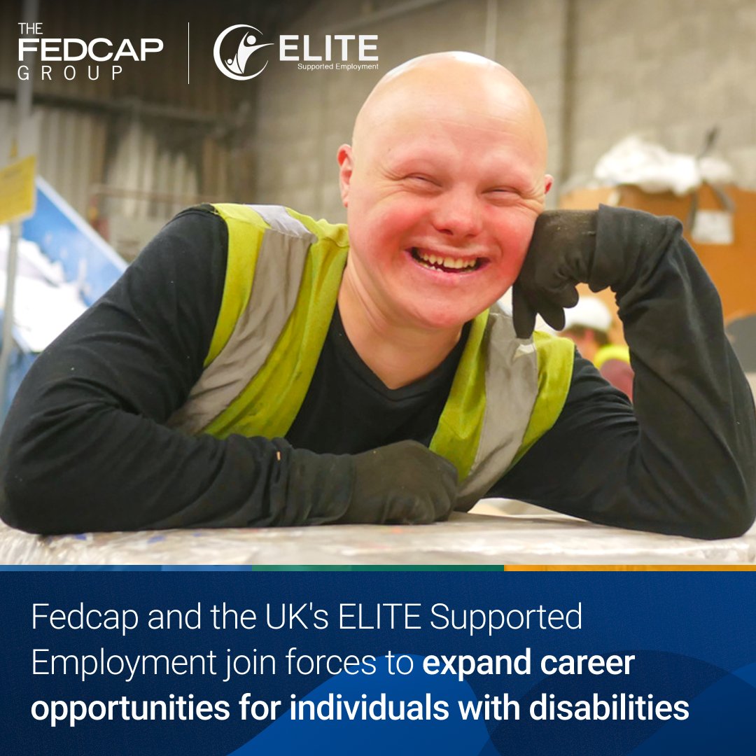 🔊 #NEWS: Today, Fedcap and ELITE Supported Employment announce a partnership to expand employment opportunities for individuals with disabilities across the UK.

🔗 Learn more: bit.ly/4izdBdT