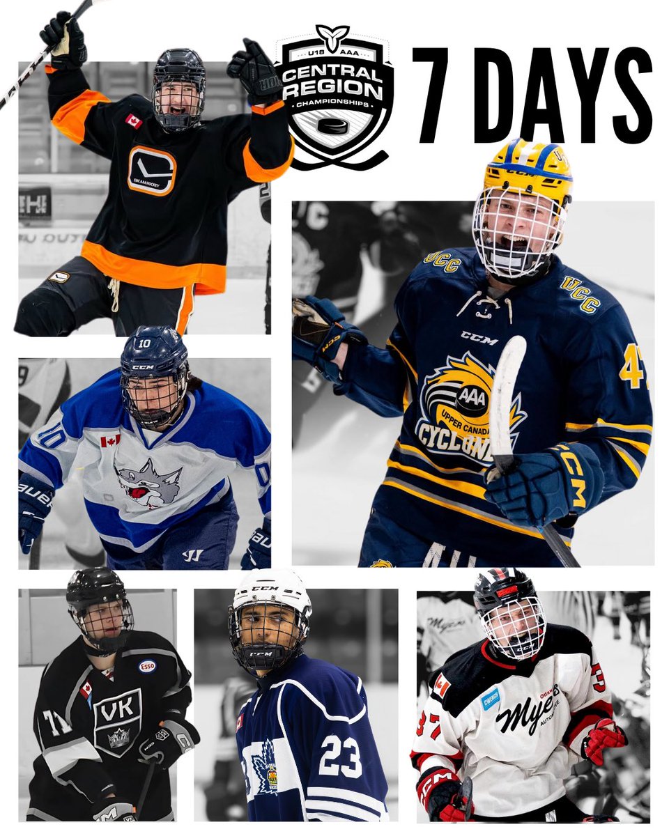 Hockey Eastern Ontario (@heohockey) on Twitter photo The U18 AAA Central Region Championships hosted by <a href="/ucc_aaahockey/">Upper Canada Cyclones</a> and Hockey Eastern Ontario get underway in one week!
More info 🔗 tinyurl.com/yrbvfvev The U18 AAA Central Region Championships hosted by <a href="/ucc_aaahockey/">Upper Canada Cyclones</a> and Hockey Eastern Ontario get underway in one week!
More info 🔗 tinyurl.com/yrbvfvev