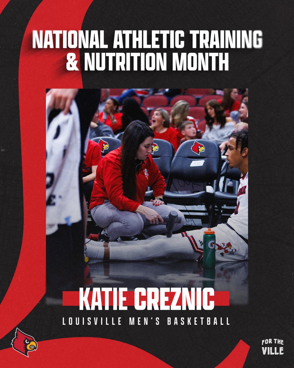 We can't let National Athletic Training month go by without sending a huge thank you to our athletic trainer, Katie Creznic 🩺

Thank you for everything, Katie! 

#GoCards