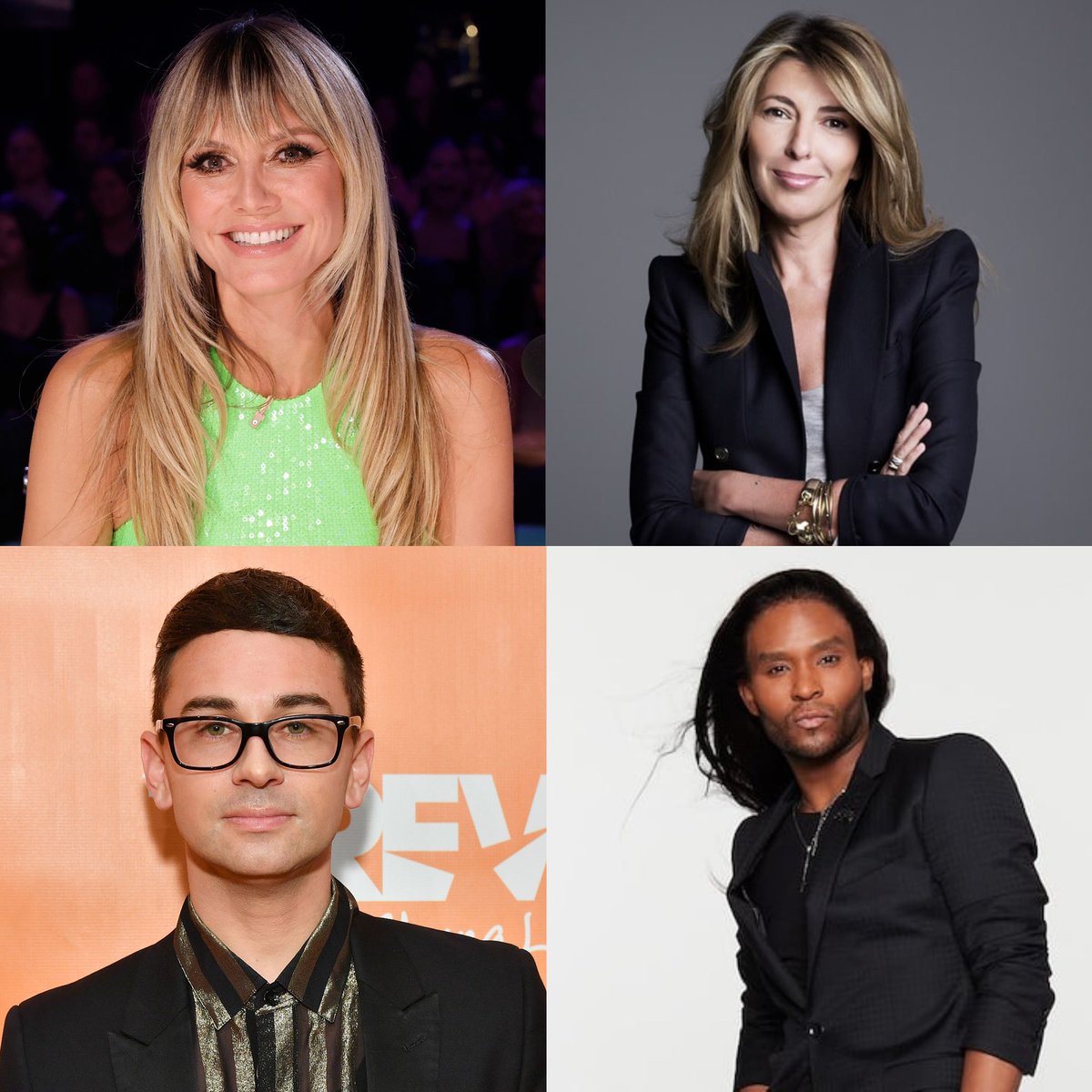 PopTingz's tweet image. Christian Siriano, Nina Garcia and Law Roach are set to join Heidi Klum for Season 21 of “Project Runway”.

The show begins production today and will air this summer on Disney+, Hulu and Freeform.
