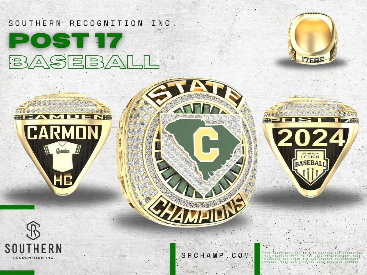 This past weekend, we celebrated Post 17 Baseball’s incredible achievements from last summer. 

Players and staff were presented with their State Championship rings to honor their hard work and success! 🏆💍😍

#Go17ers