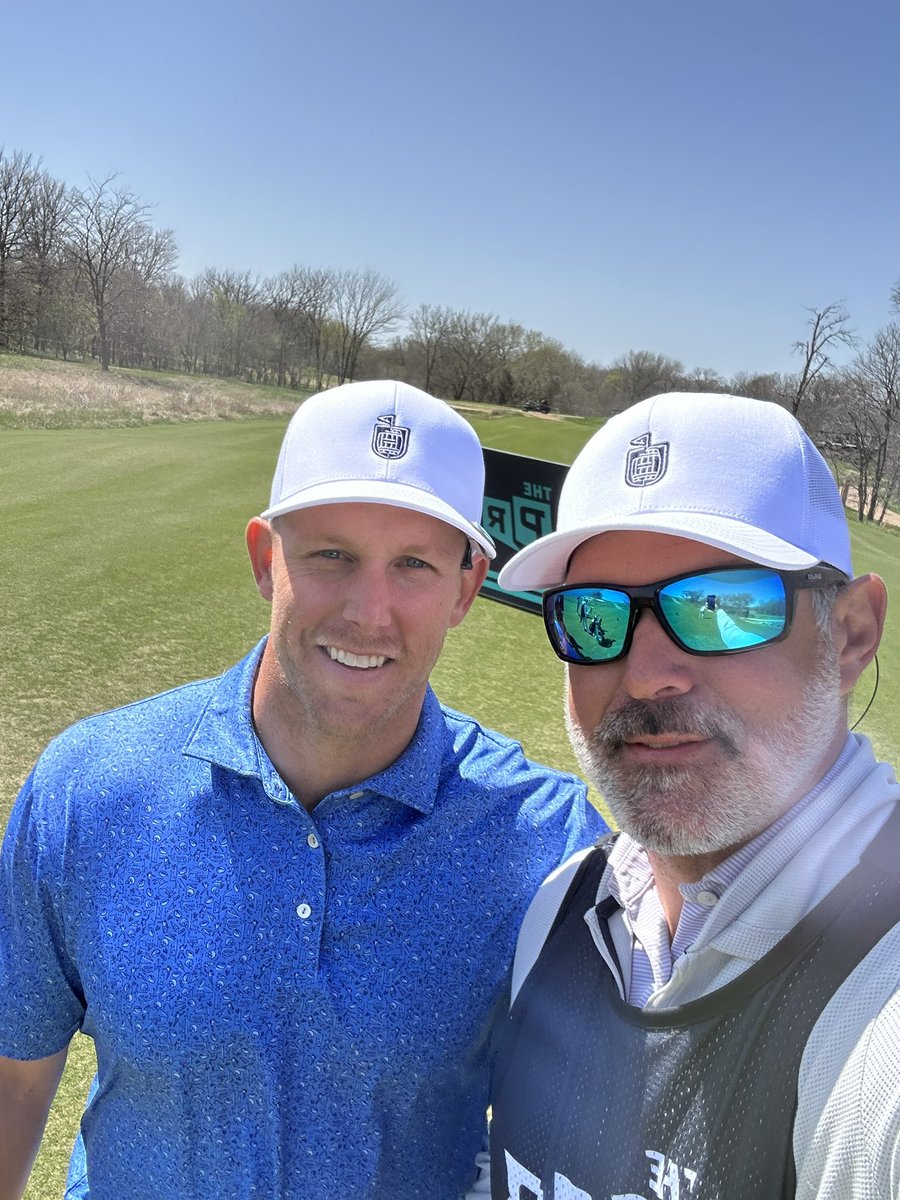 PatDiMarco42's tweet photo. Unreal week at @prorivalsopen and @OmniPGAFrisco! Great competition, venue, and company looking forward to many more! Congrats to @M_Ryan02 on bringing home the 🏆! #TheProTour #fieldsrancheast #fieldsranchfrisco #golf https://t.co/ITsoiIeB2J