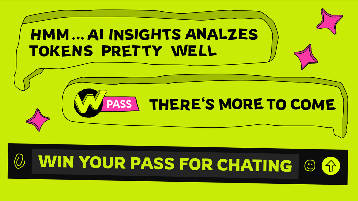 WagmiHub's tweet photo. 🔑 Earn WAGMI PASS in our Community!

We’re starting a new wave of free WAGMI PASS distribution, and this time it’s happening inside our community chats.

Here’s what counts as activity:
• Helping others, sparking meaningful discussion;
• Сreating original content and keeping the vibe strong;
• Sharing insights, ideas, feedback or memes that resonate.

What doesn't count as meaningful activity:
• Spam, flood, nonsense messaging;
• Farming attempts or copy-paste behavior.

Users who stand out will receive reputation via ChatKeeperBot notifications. After two weeks, we’ll reward the most valuable contributors with 100 WAGMI PASS.

This will provide you free Binary Options tickets, premium access to AI Insights, early entry into new features, and bigger airdrop rewards.

🔷WAGMI PASS demand is soaring. Grab yours in the WAGMI HUB app now or contribute with intent.