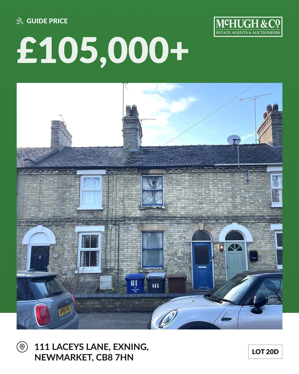 We've expanded our property catalogue with newly added late lots. Swipe through to explore, and visit our website for full details.

📅 Auction Date: Wednesday, 26th March 2025
🔗 Visit: mchughandco.com