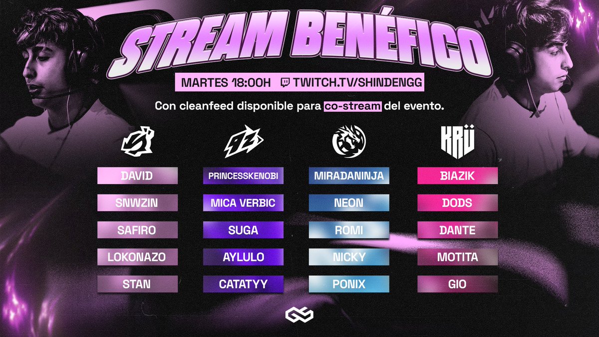 MAÑANA STREAM BENÉFICO 

La comunidad se reúne en una transmisión especial para apoyar a <a href="/davidvlr1/">SHI david</a> 💪