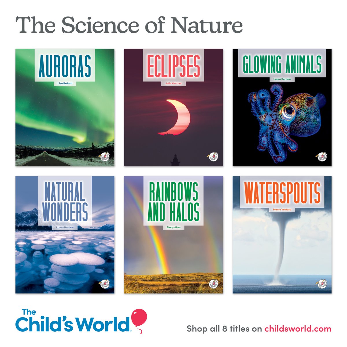 Discover the Science Behind Earth’s Natural Phenomena!

This #nonfiction series introduces readers to natural phenomena, explains the science of what causes them, and shares examples of places where each phenomenon can be observed.
 
Learn More: bit.ly/TSoN_TCW