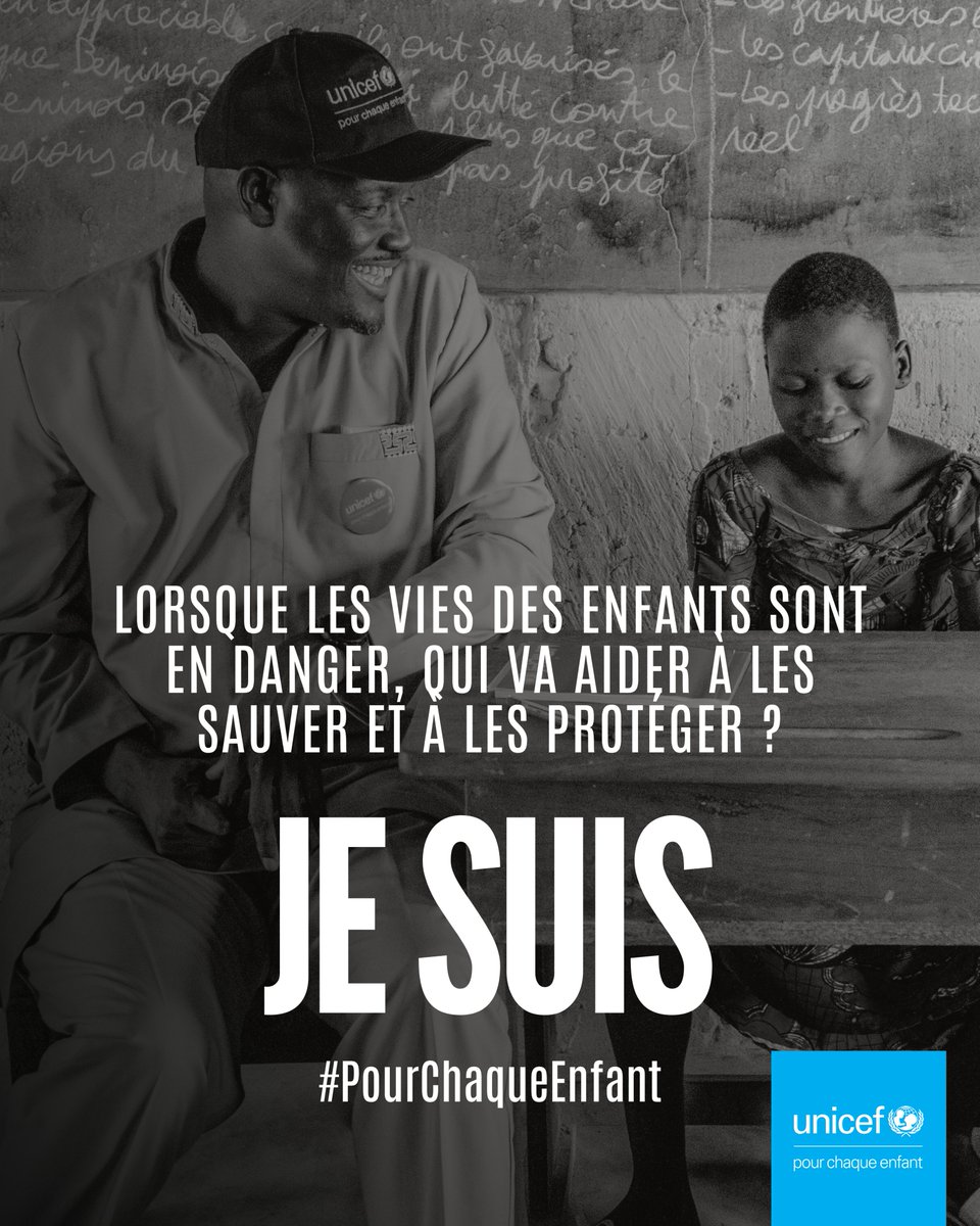 UNICEF_Benin's tweet photo. « Aujourd’hui, plus que jamais, nous avons besoin de nous lever pour protéger chaque enfant. Rejoindre la campagne JE SUIS #PourChaqueEnfant, c’est non seulement renouveler notre engagement, mais aussi encourager plus d'aide humanitaire pour les enfants vulnérables » - @niangouse https://t.co/yjjIP1CGdk