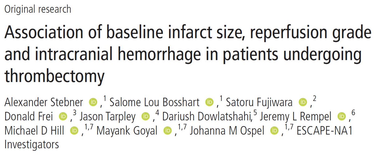 Johanna Ospel, MD PhD tweet media