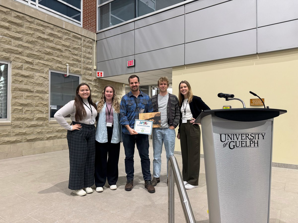 Christian Bihun (@chrisonfish) on Twitter photo Had a great time at the <a href="/afs_ontario/">AFS-OC</a> annual meeting, and congrats to <a href="/graham_raby/">Graham Raby</a> for receiving the outstanding mentor award. He’s alright I guess. <a href="/erinmcstewart/">Erin Stewart</a> <a href="/amberlfedus/">Amber Fedus</a> Had a great time at the <a href="/afs_ontario/">AFS-OC</a> annual meeting, and congrats to <a href="/graham_raby/">Graham Raby</a> for receiving the outstanding mentor award. He’s alright I guess. <a href="/erinmcstewart/">Erin Stewart</a> <a href="/amberlfedus/">Amber Fedus</a>
