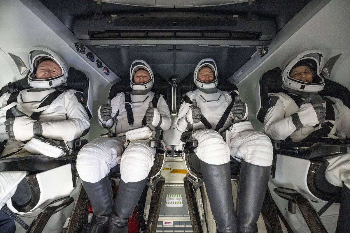 Commercial_Crew's tweet photo. After completing a long-duration stay aboard @Space_Station, NASA’s SpaceX #Crew9 astronauts will discuss their science mission during a postflight news conference at 2:30pm ET Monday, March 31.

Media must RSVP by 5pm ET on Friday, March 28.

More: https://t.co/VU3oEZqCei https://t.co/sO4SQPW4IZ