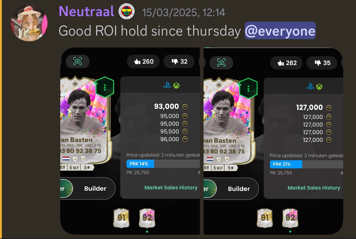 Been awhile since posting on Twitter but we are still tipping and flipping in <a href="/narcoinsfc/">Wael</a> discord. 

Next Fifa i’ll be doing something crazy! But thats for another date👀