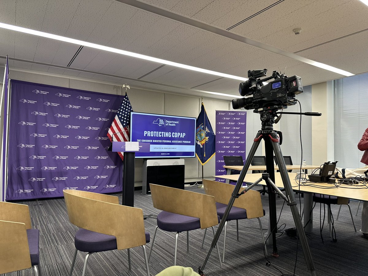 CBS6Briana's tweet image. NYS Health Commissioner set to give an update on the transition of #CDPAP to PPL. Advocates have raised concerns about potential disruptions to care. 
More to come. 
@HealthNYGov @CBS6Albany