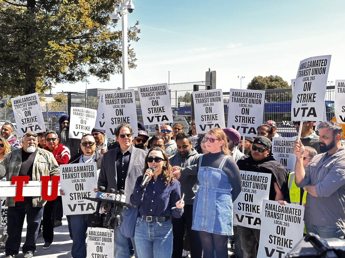 Assemblymember Liz Ortega (@asmlizortega) on Twitter photo #TeamLiz proudly attended a rally to stand in solidarity with ATU Local 265 workers. VTA, itās time to step up and give these workers a fair contract and respect. <a href="/ATUComm/">ATU, Transit Union</a> <a href="/265Atu/">atu_local_ 265</a> #TeamLiz proudly attended a rally to stand in solidarity with ATU Local 265 workers. VTA, itās time to step up and give these workers a fair contract and respect. <a href="/ATUComm/">ATU, Transit Union</a> <a href="/265Atu/">atu_local_ 265</a>