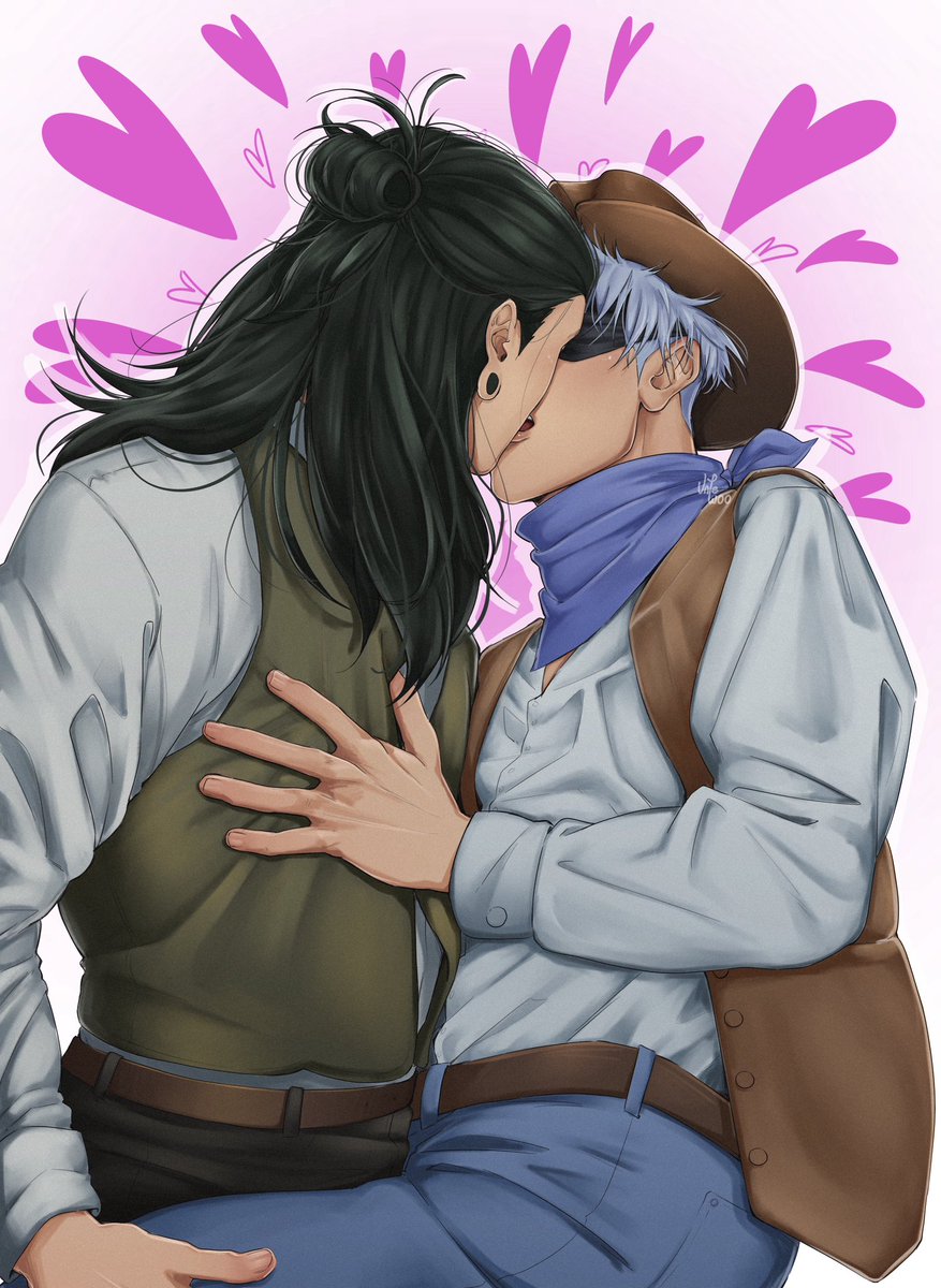 Finally finished yay
I had no motivation to draw because of the college but now i have time to draw a little and im happy 😊 
#JujutsuKaisen #satosugu #GojoSatoru #GetoSuguru