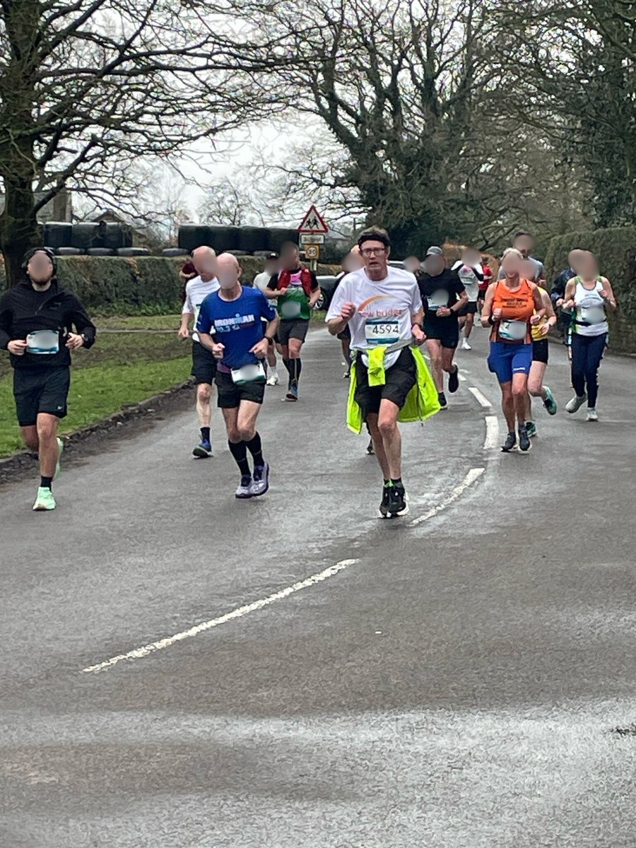 Our <a href="/LondonMarathon/">TCS London Marathon</a> runner Andy spent Sunday getting 13 miles in at the Wilmslow Half - well done Andy!
Training through the cold, windy winter months has been hard. Could you sponsor him to help maintain motivation for the final few weeks of prep?
2025tcslondonmarathon.enthuse.com/pf/andy-brown-…