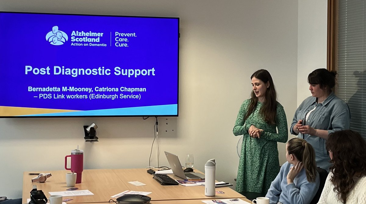 Prof Elaine Hunter (@elaineahpmh) on Twitter photo Our first <a href="/alzscot/">Alzheimer Scotland</a> community visit with <a href="/ENU_OT_/">Edinburgh Napier Occupational Therapy</a> & Physiotherapy <a href="/EdinburghNapier/">Edinburgh Napier University</a> with a peer led session by Hannah & Emma,
their work with <a href="/S_D_W_G/">SDWG</a> <a href="/NDCAN_Scotland/">NDCAN</a> then Kathy our digital advisor & then Catriona and Bernadette sharing their role as link workers <a href="/ashleigh_gray1/">Ashleigh Gray</a> Our first <a href="/alzscot/">Alzheimer Scotland</a> community visit with <a href="/ENU_OT_/">Edinburgh Napier Occupational Therapy</a> & Physiotherapy <a href="/EdinburghNapier/">Edinburgh Napier University</a> with a peer led session by Hannah & Emma,
their work with <a href="/S_D_W_G/">SDWG</a> <a href="/NDCAN_Scotland/">NDCAN</a> then Kathy our digital advisor & then Catriona and Bernadette sharing their role as link workers <a href="/ashleigh_gray1/">Ashleigh Gray</a>