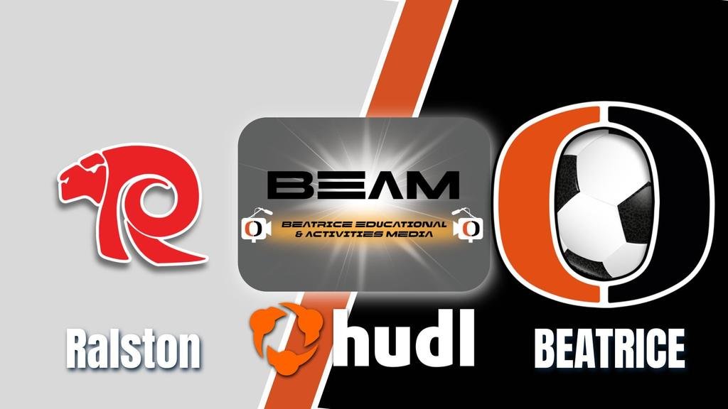 Boys Soccer vs Ralston live on fan.hudl.com/usa/ne/beatric…
