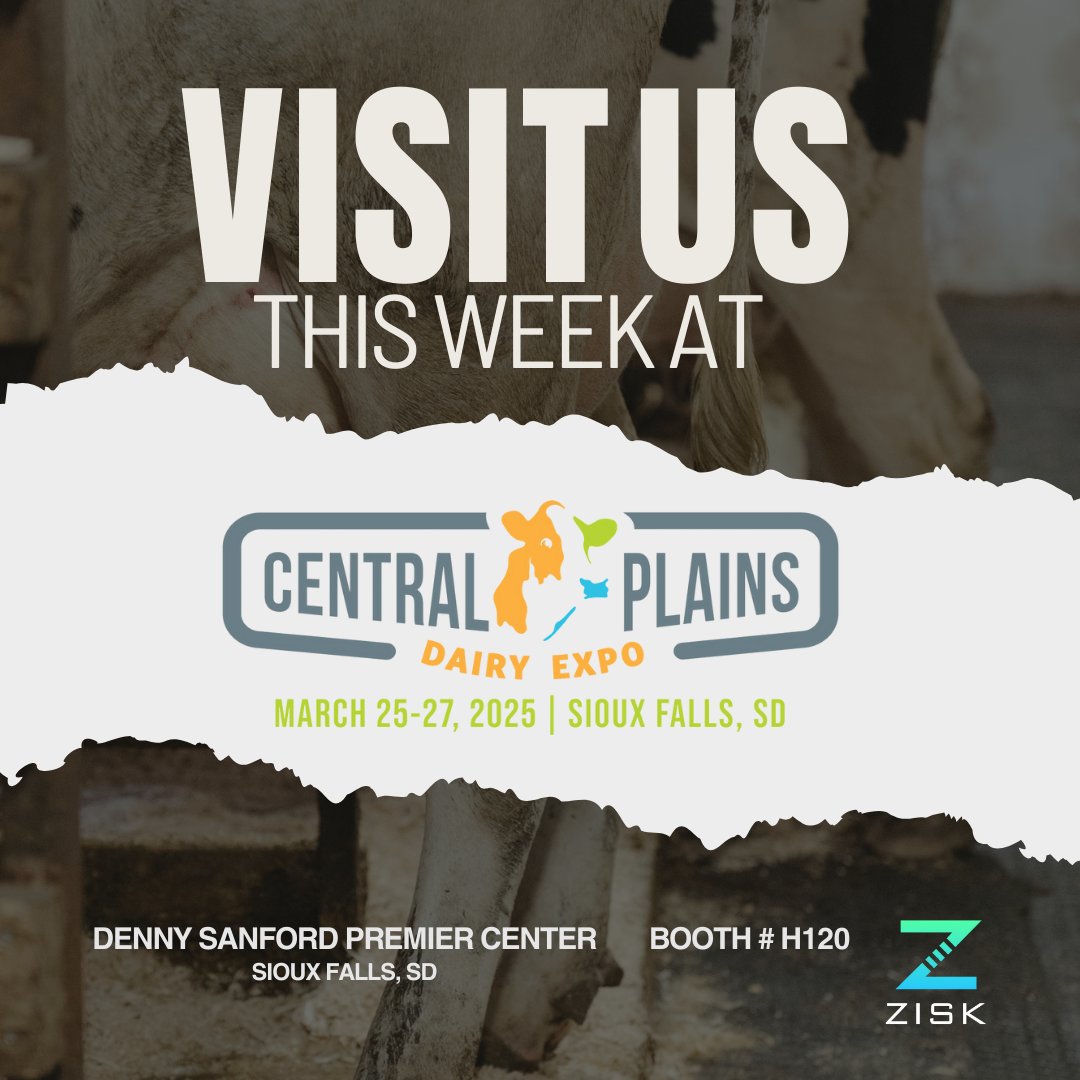 It's Expo Week! The Central Plains Dairy Expo is here, and we can't wait to meet you. 

Stop by our booth to learn how we can improve your farm! 

See you there! 🐄