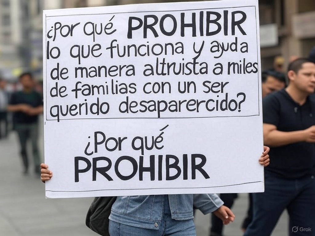 COMUNICADO A LA GRAN FAMILIA SOSDESAPARECIDOS.
ANTE LA VERGONZOSA SOLICITUD DE PROHIBICIÓN DE DIFUSIÓN DE NUESTRAS ALERTAS. Sosdesaparecidos tomará todas las medidas legales a nuestro alcance para defender el derecho de las familias a ser ayudadas, así como nuestro derecho como