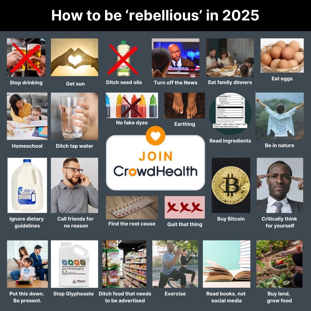 Be a rebel in 2025