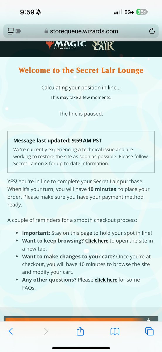 mikomokoz's tweet photo. Literally was 4 minutes away and I get this message
Why!!!?!???? #secretlair https://t.co/wkGx4vMWgb