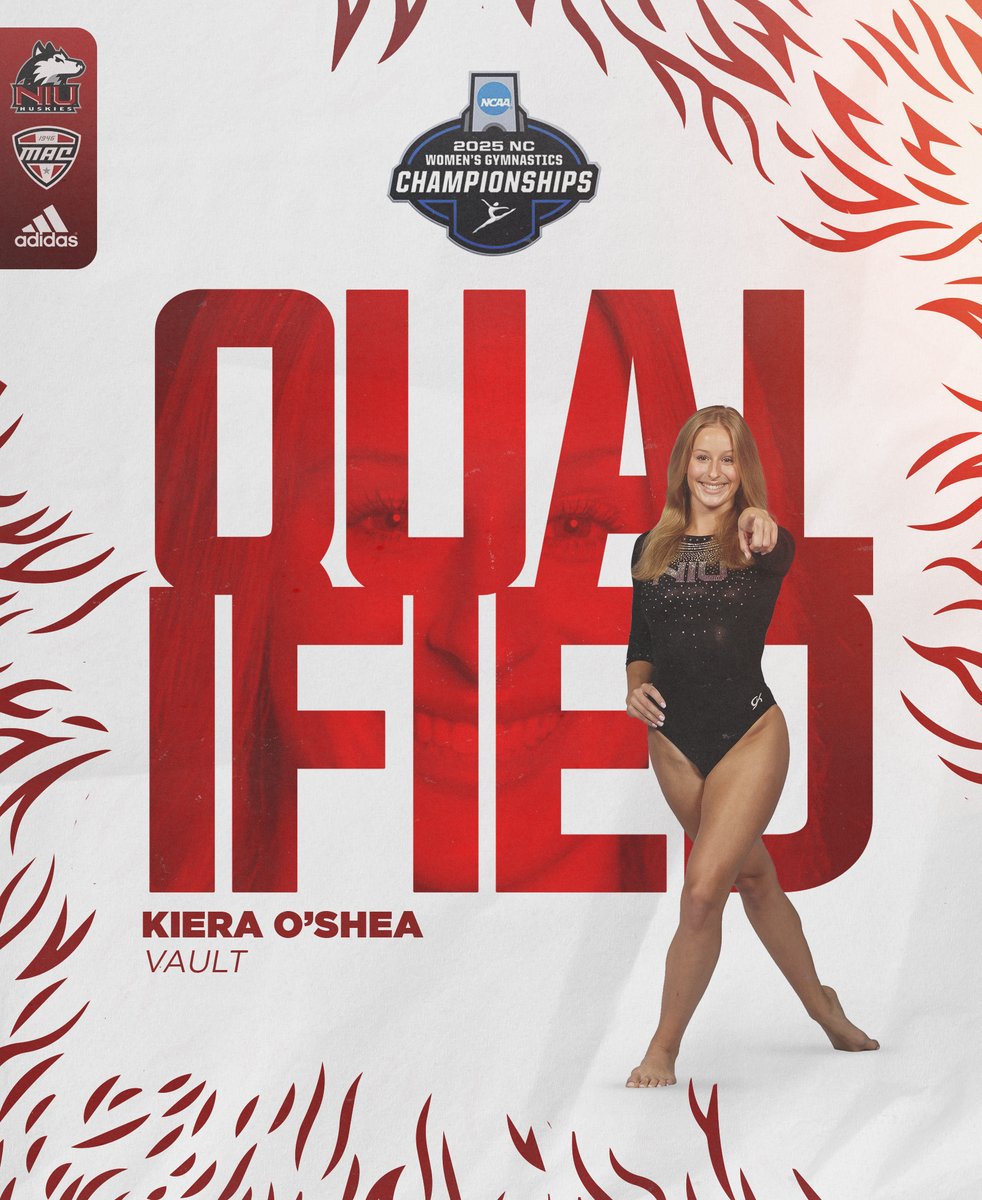 Tuscaloosa bound! 🤘🐾

Junior Kiera O'Shea qualifies as an individual for vault at the NCAA Regionals in Tuscaloosa, AL.
Competition will take place at Coleman Coliseum from April 2-6.