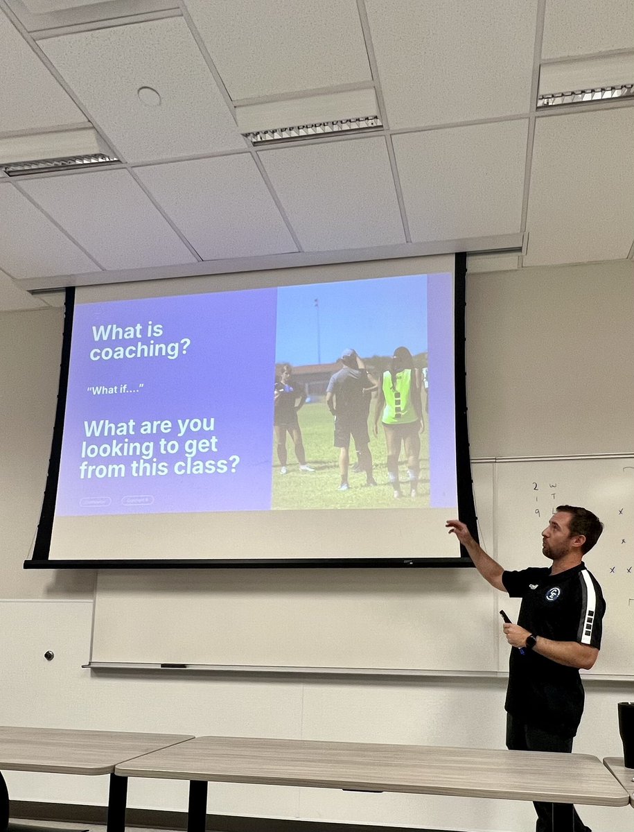 A great Thankyou to Coach Tom Morrill for presenting to our <a href="/UTSA/">UT San Antonio</a> Coaching Theory class. Always write with a pencil NEVER a Permanent marker pen <a href="/ClassicsEliteSA/">Classics Elite Soccer Academy</a> <a href="/hcaputsa/">UTSA College for Health, Community and Policy</a> <a href="/UnitedCoaches/">United Soccer Coaches</a>