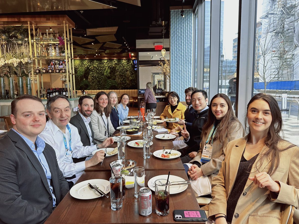 Dartmouth Pathology Team Lunch during #USCAP25 #USCAP #DHPathRes