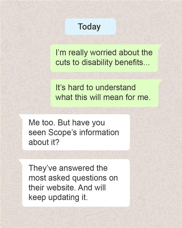 Lots of people are worried about the government's plans to cut disability benefits.   

We’ve answered some of your most common questions to help make sense of these proposals 🤔❓

We're also keeping our site updated with the most up-to-date information: