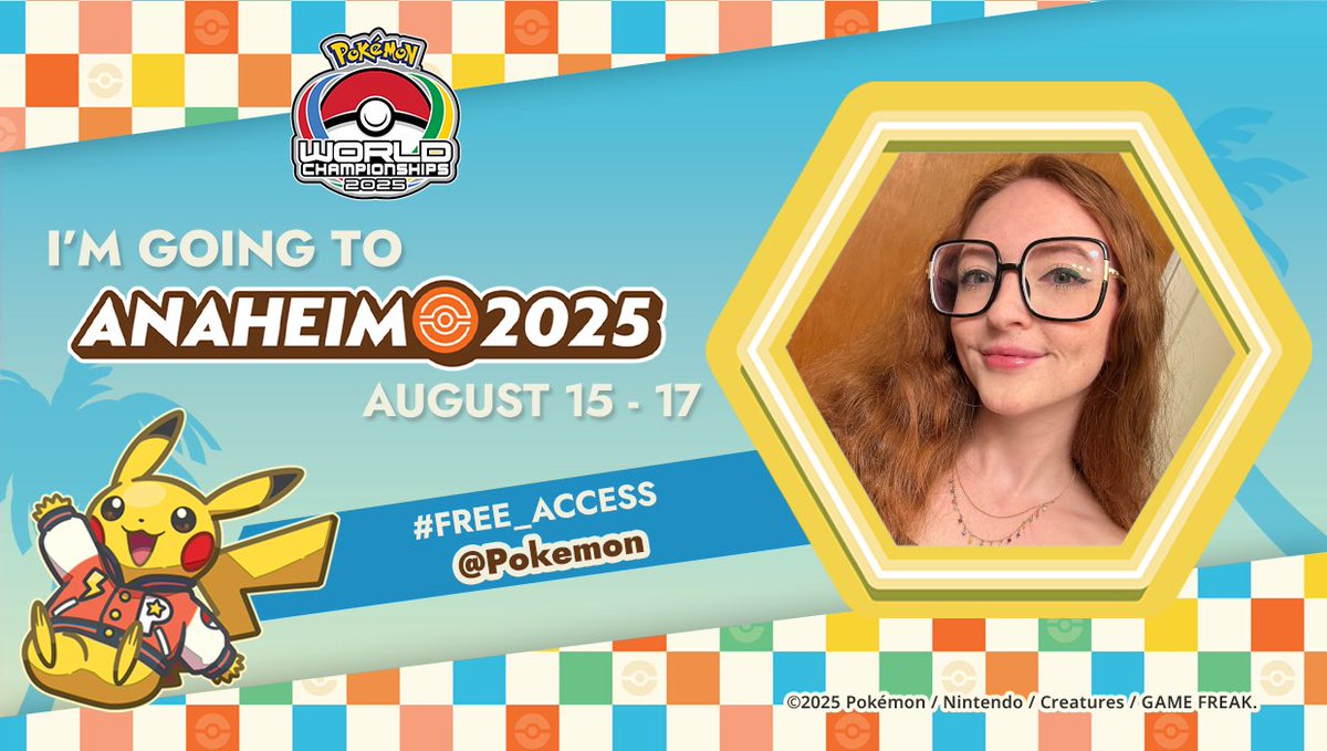 ElectriKeely's tweet image. SO excited to announce that I’ve been invited to attend Pokémon Worlds 2025 as a Content Creator! 💛
A huge thank you to @Pokemon for the #free_access!