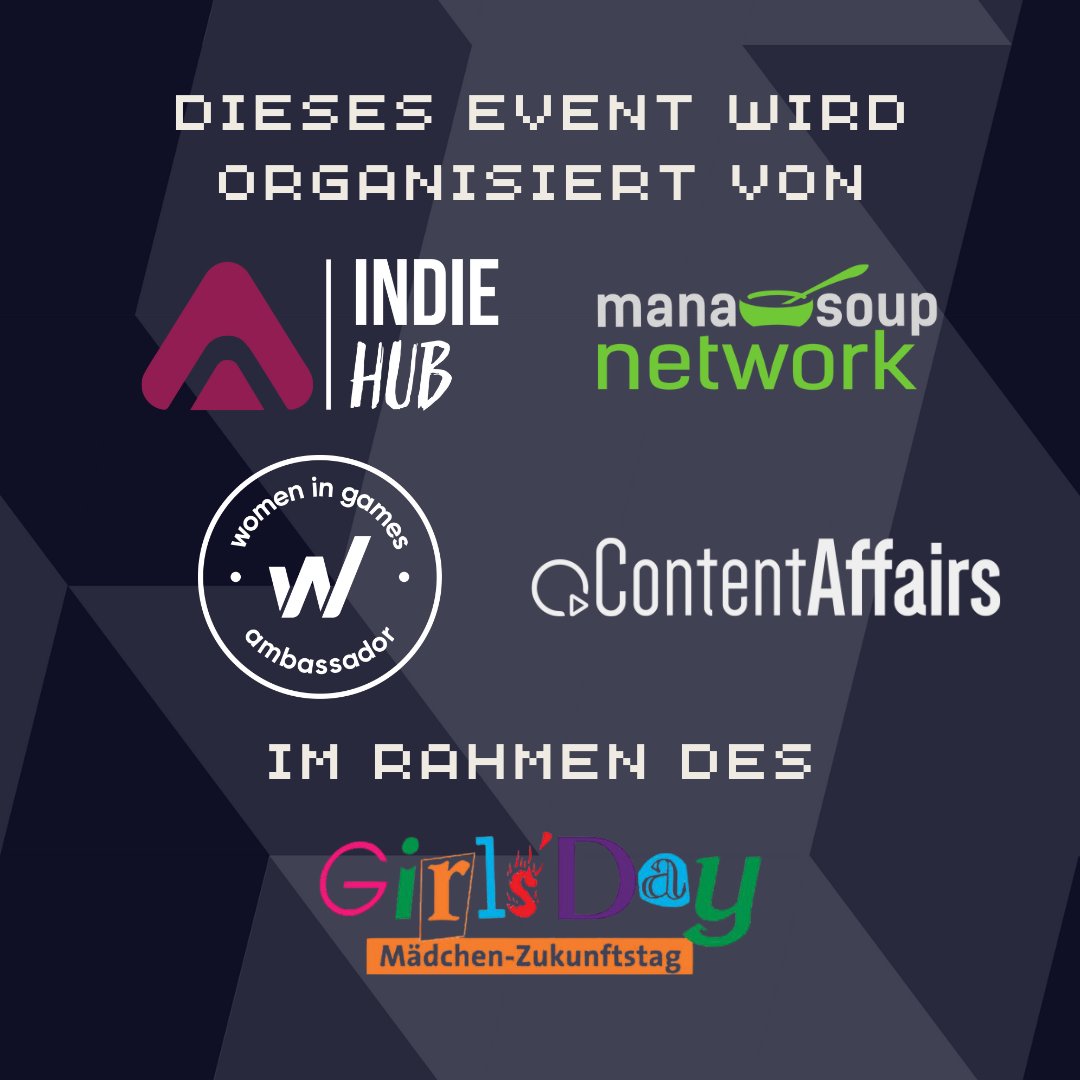 💻Girls' Day Stream „Die Game ChangerInnen: Eure Vorbilder aus Gaming und Media“

[german only]

🕖 3. April um 19 Uhr
📺 Live auf Twitch

twitch.tv/indie_hub oder twitch.tv/manasoupnetwork

#gamechanger #girlsday2025 #girlsingames #gamesundmedia #womeninmedia #femalevoices