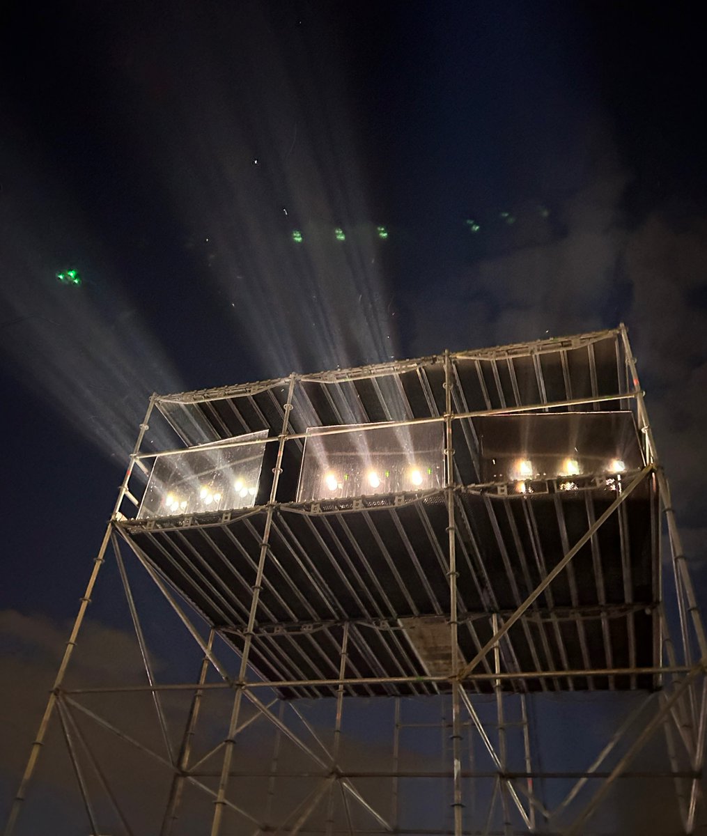 PanasonicProAV's tweet image. It was a spectacular weekend at the @ColorLight_Fest! @PolyOneNFT, in collaboration with @lumafestival, turned Asbury Park's legendary seaside into an unforgettable experience. Excited to see our Panasonic #projectiontechnology bring these stunning visuals to life. 🌈✨
