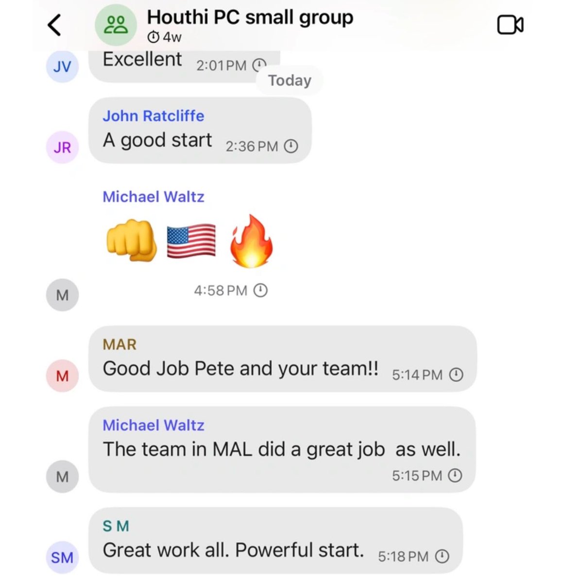 P_Kallioniemi's tweet image. Hegseth and the gang coordinated US strikes on Yemen’s Houthis in a Signal group chat, accidentally adding The Atlantic’s editor-in-chief, @JeffreyGoldberg.

Making matters worse, Hegseth casually leaked classified details about the strikes just hours before they happened.