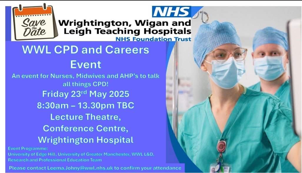 Avril Platt (@avrilplatt) on Twitter photo The next <a href="/WWLNHS/">WWL NHS</a> CPD Event is on 23.05.25 for nurses, midwives & AHP's! Email leema.johny@wwl.nhs.uk to reserve a place 🔊 📖 <a href="/emmajayaddie/">Emma Addie</a> <a href="/k_mantron/">Kevin Parker-Evans (He/Him)</a> <a href="/hadley_lesley/">Lesley</a> <a href="/span5/">anna quinn</a> <a href="/ChristinaHeato1/">Dr Christina Heaton</a> <a href="/EsosaIkhimwin/">Esso</a> <a href="/GideonAgbemafle/">Gideon Agbemafle</a> <a href="/Ausker86/">Lisa Auskalnis</a> The next <a href="/WWLNHS/">WWL NHS</a> CPD Event is on 23.05.25 for nurses, midwives & AHP's! Email leema.johny@wwl.nhs.uk to reserve a place 🔊 📖 <a href="/emmajayaddie/">Emma Addie</a> <a href="/k_mantron/">Kevin Parker-Evans (He/Him)</a> <a href="/hadley_lesley/">Lesley</a> <a href="/span5/">anna quinn</a> <a href="/ChristinaHeato1/">Dr Christina Heaton</a> <a href="/EsosaIkhimwin/">Esso</a> <a href="/GideonAgbemafle/">Gideon Agbemafle</a> <a href="/Ausker86/">Lisa Auskalnis</a>