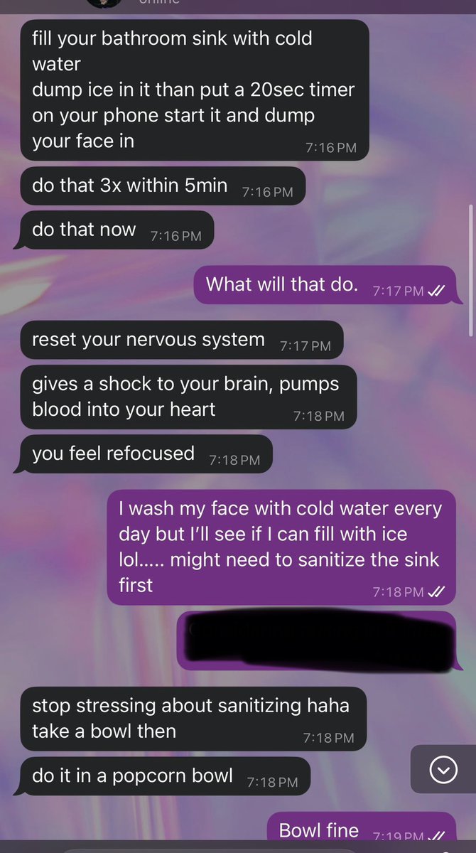 fascinated_x's tweet photo. I’m screaming cause I’ve been following this self care routine shit all day and my friend told me to do this. Having no information on this video 😂😂😂😂😂 https://t.co/WBBd6Rx97F