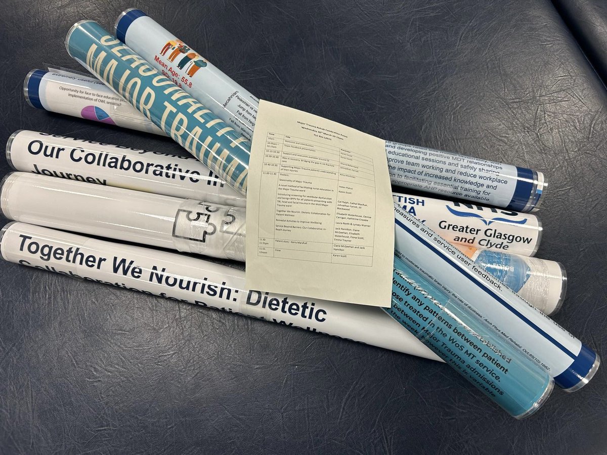West of Scotland MTC (@mtcwos) on Twitter photo T-2days until our inaugural MT therapy celebration event! <a href="/KarenScott1977/">Karen Scott</a>
#celebrating-successes #majortrauma #servicedevelopment #SIFS #posters T-2days until our inaugural MT therapy celebration event! <a href="/KarenScott1977/">Karen Scott</a>
#celebrating-successes #majortrauma #servicedevelopment #SIFS #posters