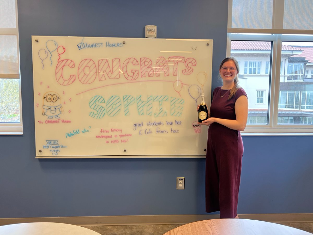 Kyle F. Biegasiewicz (@kfbchem) on Twitter photo KFB Lab Alert: Huge congratulations to <a href="/Sophie_in_STEM/">Sophie Barthel</a> for passing her undergraduate Chemistry Honors Thesis Defense with HIGHEST HONORS! We are so proud of you, Sophie! Can't wait to see what the future holds for you! KFB Lab Alert: Huge congratulations to <a href="/Sophie_in_STEM/">Sophie Barthel</a> for passing her undergraduate Chemistry Honors Thesis Defense with HIGHEST HONORS! We are so proud of you, Sophie! Can't wait to see what the future holds for you!
