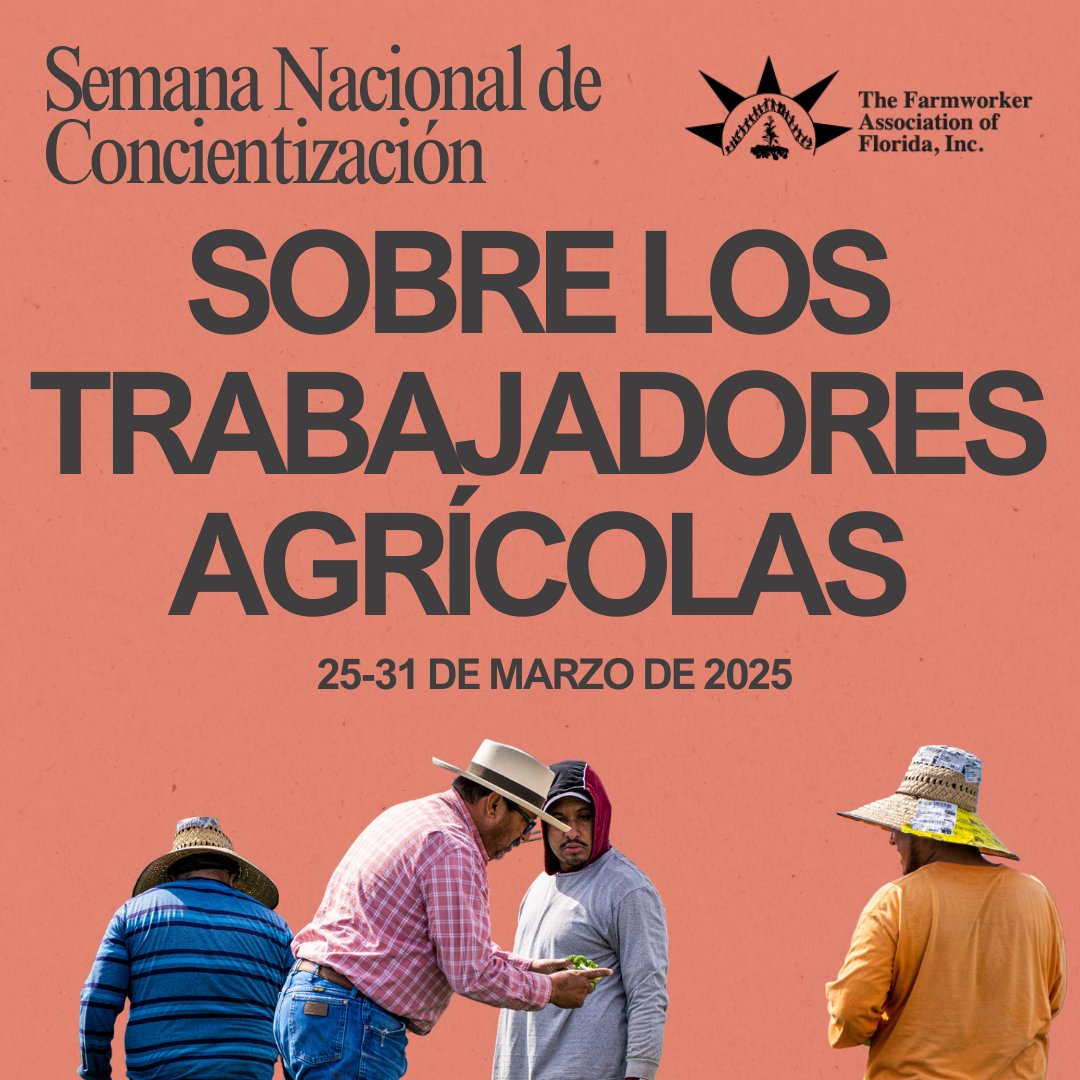 Honoring the hands that feed our nation. Celebrate National Farmworker Awareness Week (March 25–31, 2025) by recognizing the resilience and dedication of our agricultural heroes!
#farmworkerawarenessweek
#farmworkers