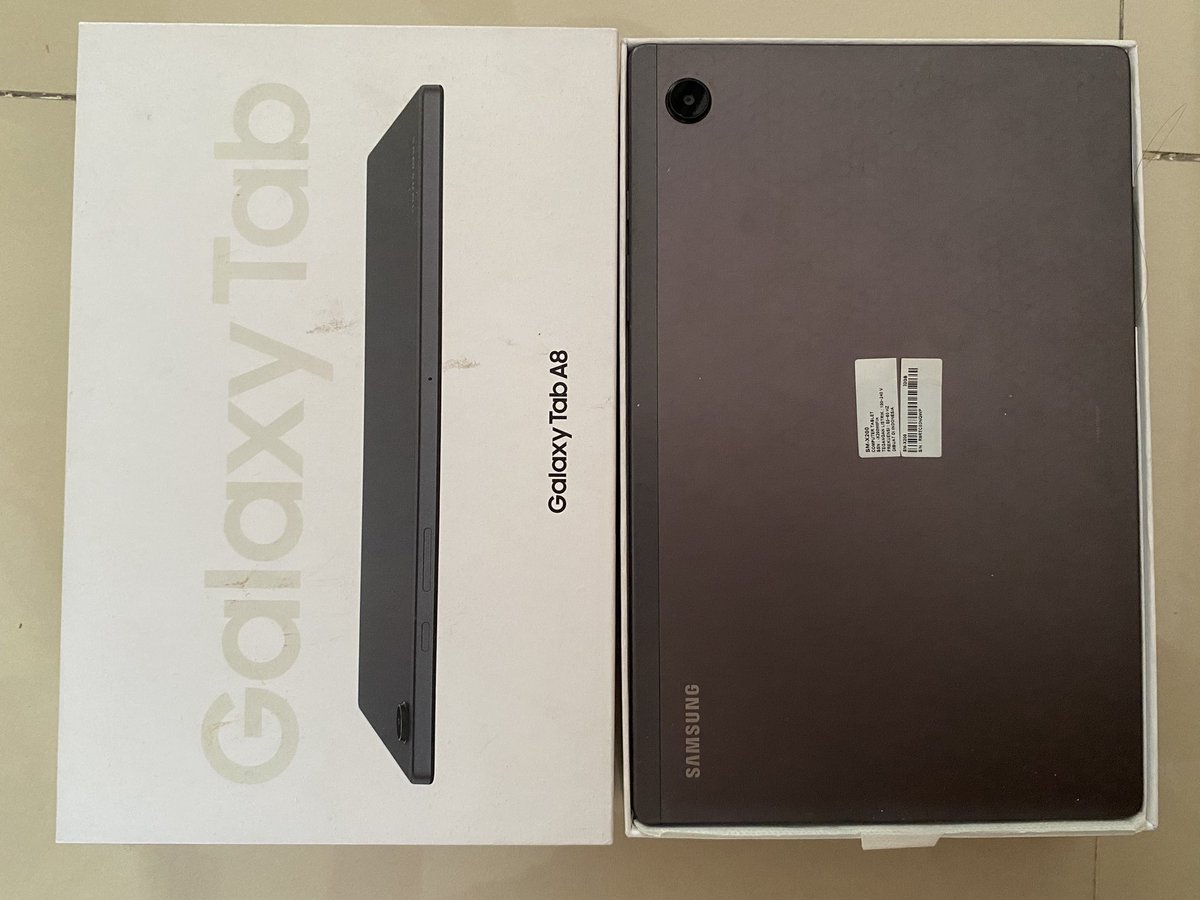 WTS ‼️Samsung Galaxy Tab A8 2022 RAM 3/32‼️1,6 nego

-wifi only
-bisa cod (Tangerang)
- no minus

 #zonauang #WTB #WTS #Tab #Samsung