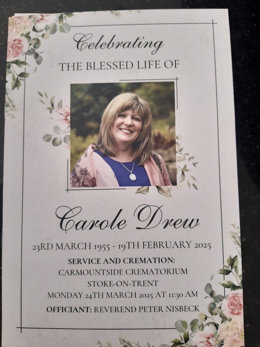 StokeCMS's tweet photo. Today we said goodbye to a very special colleague and friend, Carole Drew. She was an inspirational musician and teacher and will be missed by so many.  🎶🎻 @SoTCityCouncil @StokeLearning @tmpartnership @StokeCreates https://t.co/0PmjsGODO3