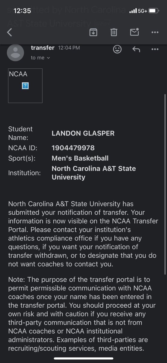 GlasperLandon's tweet photo. Officially in the portal!! https://t.co/WNs3Cd2Xne