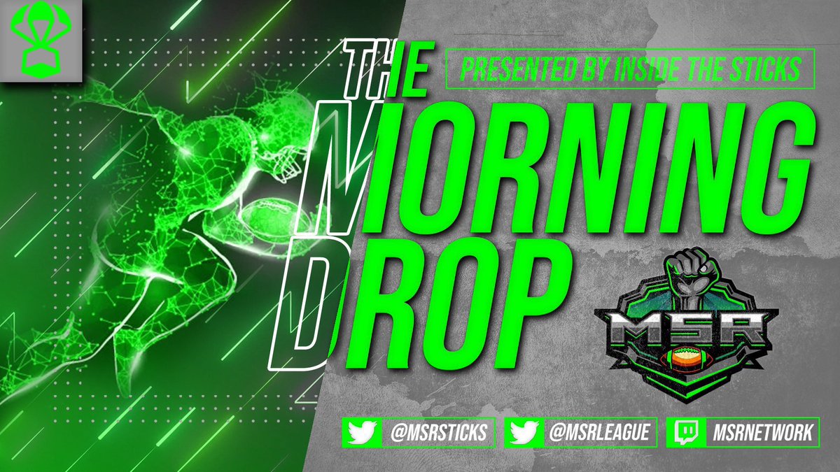 The Morning Drop (cont.):

- <a href="/Madden_kylo/">Madden_kylo</a>'s Packers handle the Bears, 59-0; Willis 5 TDs

- <a href="/ShawnLowe08/">ShawnLowe ⚜️</a>'s Browns lock up the Falcons in a 17-3 defensive affair

- The Raiders get 4 INTs from its defense to get a 40-26 win for <a href="/MSR_RUSTY/">RUSTY</a>

#MSR56 | <a href="/MSRLeague/">The Revolution is NOW!</a> | #Xbox