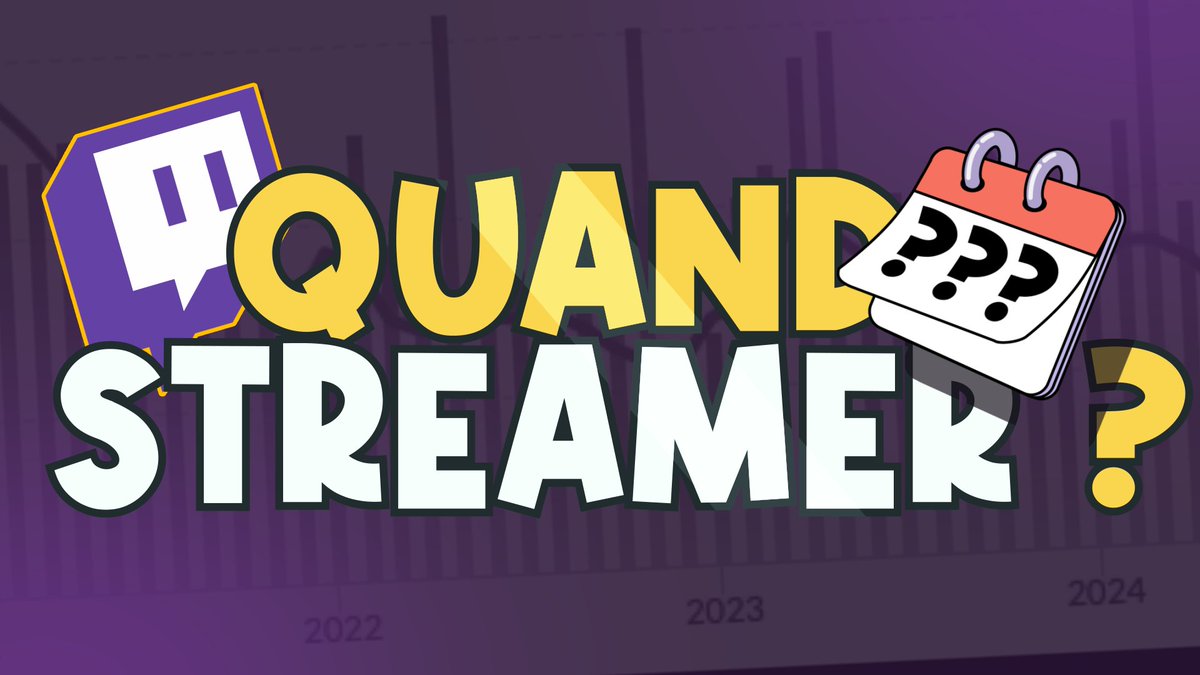 PaulhanDesign's tweet image. L&apos;une des questions qui revient le plus souvent est : quand streamer sur Twitch ? Quelques informations à savoir si vous vous lancez dans cette aventure et améliorer votre visibilité 

paulhan-design.com/quand-faut-il-…