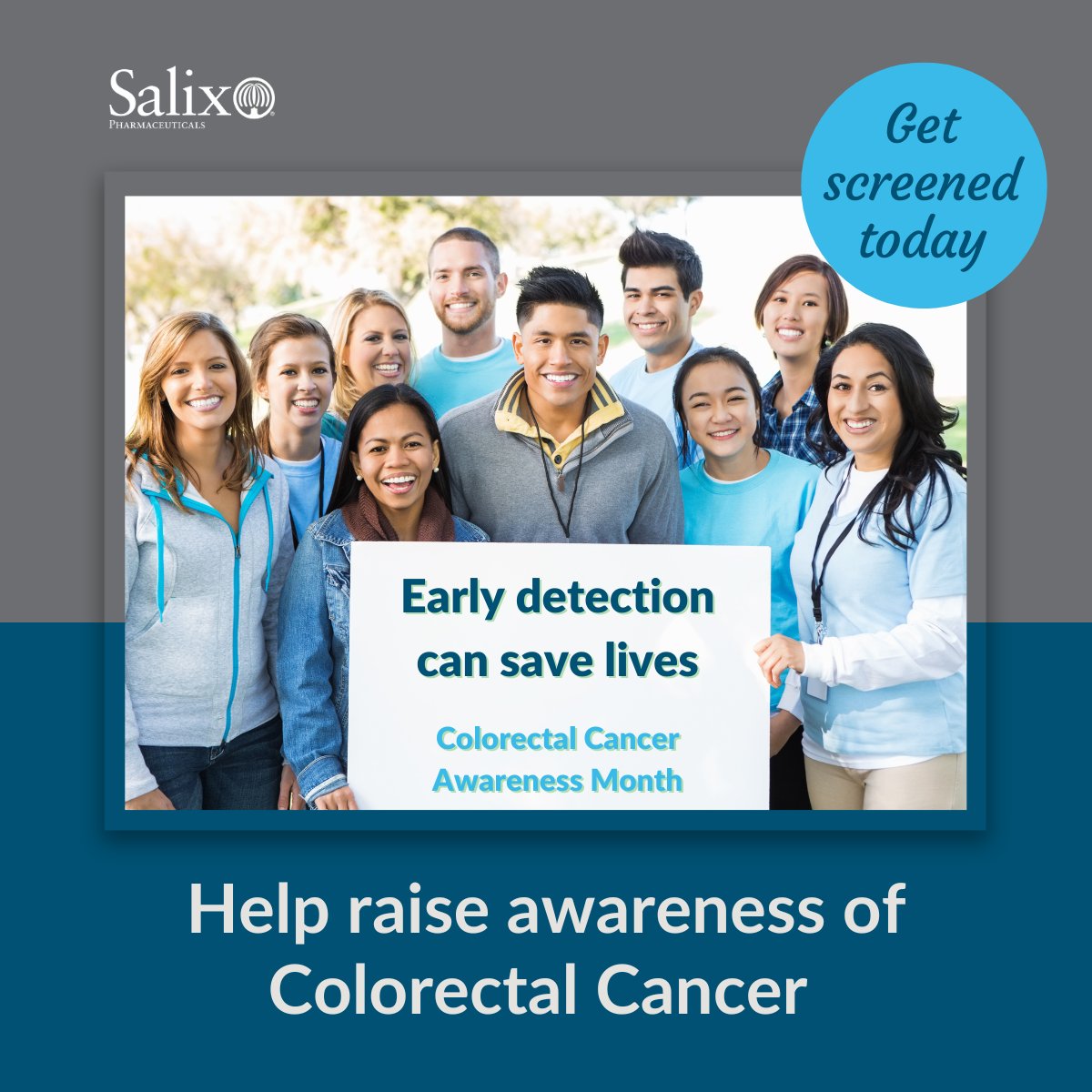 About 1 in 3 people in the US who are recommended to be tested for colorectal cancer have never been screened. Time to spread the word! If you’re 45 or older it's time talk to your healthcare provider about getting screened. Visit ColonPrepNow.com to learn more about a