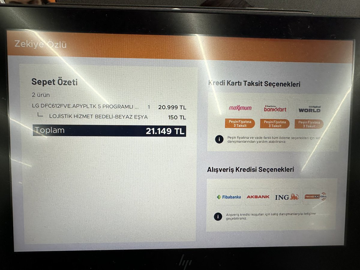AliTekin15 (@tekin15ali) on Twitter photo Sayın <a href="/Teknosa/">Teknosa</a> 21 bin tl lik <a href="/LGTurkiye/">LG Türkiye</a> bulaşık makinesi alıyoruz , 150 TL lik lojistik ücreti nedir ? <a href="/ozdilekavm/">Özdilek AVM</a> Antalya dokuma Sayın <a href="/Teknosa/">Teknosa</a> 21 bin tl lik <a href="/LGTurkiye/">LG Türkiye</a> bulaşık makinesi alıyoruz , 150 TL lik lojistik ücreti nedir ? <a href="/ozdilekavm/">Özdilek AVM</a> Antalya dokuma