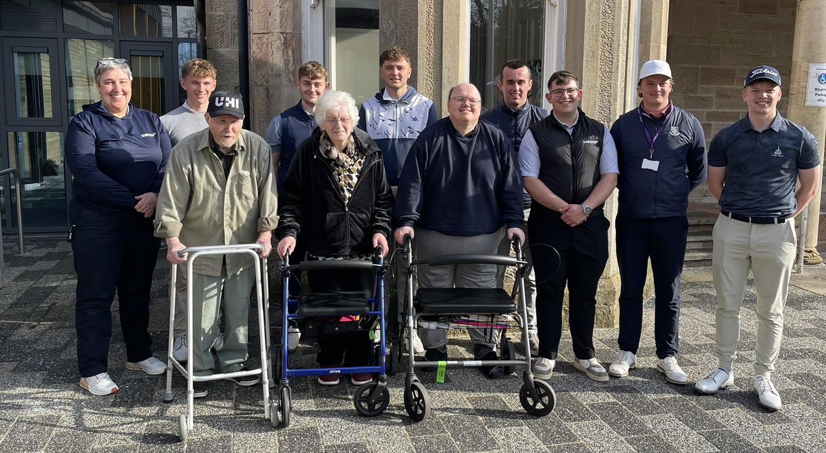 UHI (@thinkuhi) on Twitter photo Fourth-year professional golf students based at <a href="/UHI_NWH/">UHI North, West & Hebrides</a> Dornoch campus have just completed six weeks of group coaching with Meadows Care Home. This was their last practical session before they all begin full-time in the golf industry next month!
#ThinkUHI #Golf #ProfessionalGolf Fourth-year professional golf students based at <a href="/UHI_NWH/">UHI North, West & Hebrides</a> Dornoch campus have just completed six weeks of group coaching with Meadows Care Home. This was their last practical session before they all begin full-time in the golf industry next month!
#ThinkUHI #Golf #ProfessionalGolf