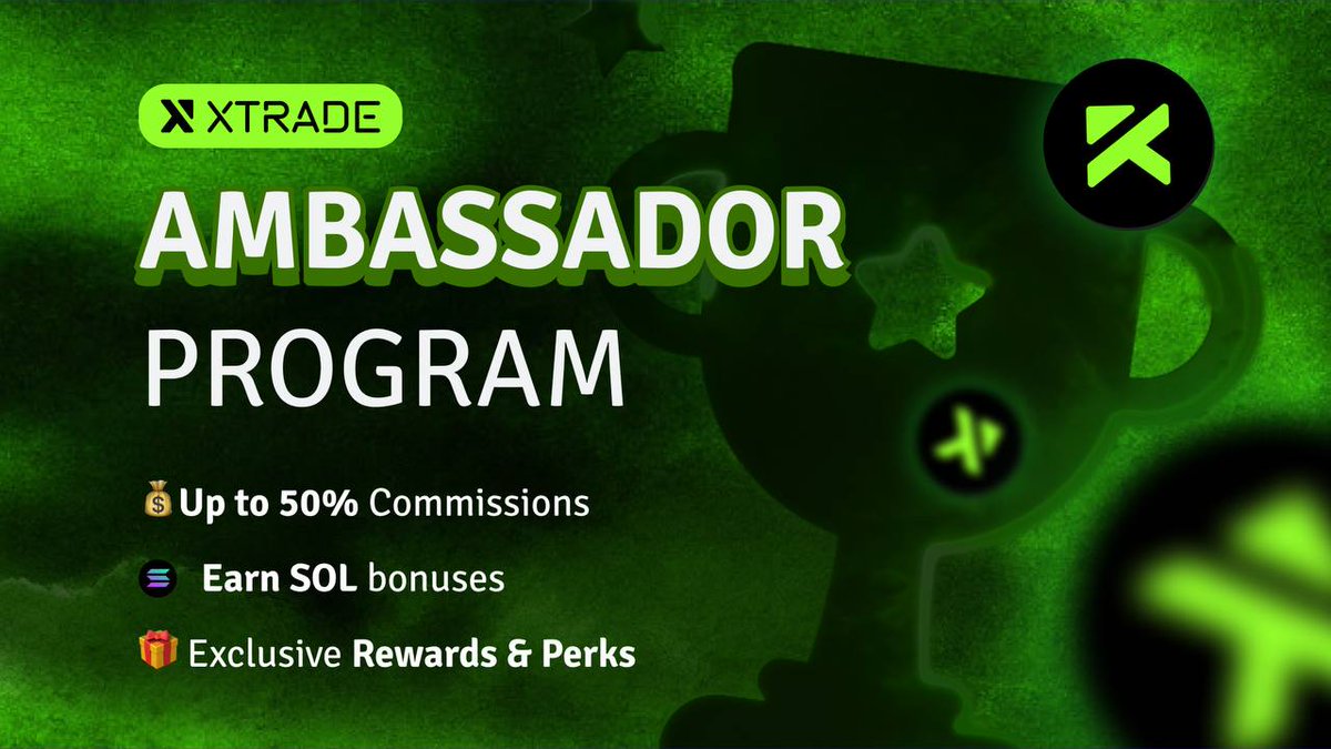 🚀 Join the XTrade Ambassador Program & Earn Rewards! 🚀 Are you a crypto  enthusiast, trader, or influencer? This is your chance to grow with XTrade  while earning commissions & exclusive perks! 🧵 Thread 👇
